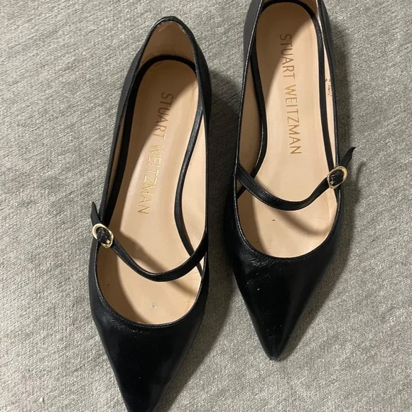 Stuart Weitzman Emilia leather loafers - Picture 2 of 5